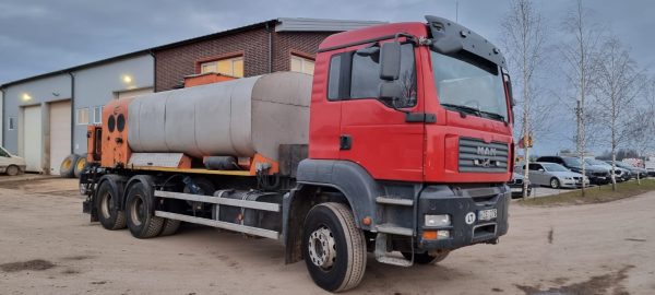 MAN TGA 26.320 6X4 with „Štrasmayr TS8000C”