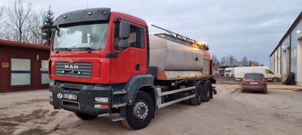 MAN TGA 26.320 6X4 with „Štrasmayr TS8000C” - Image 2